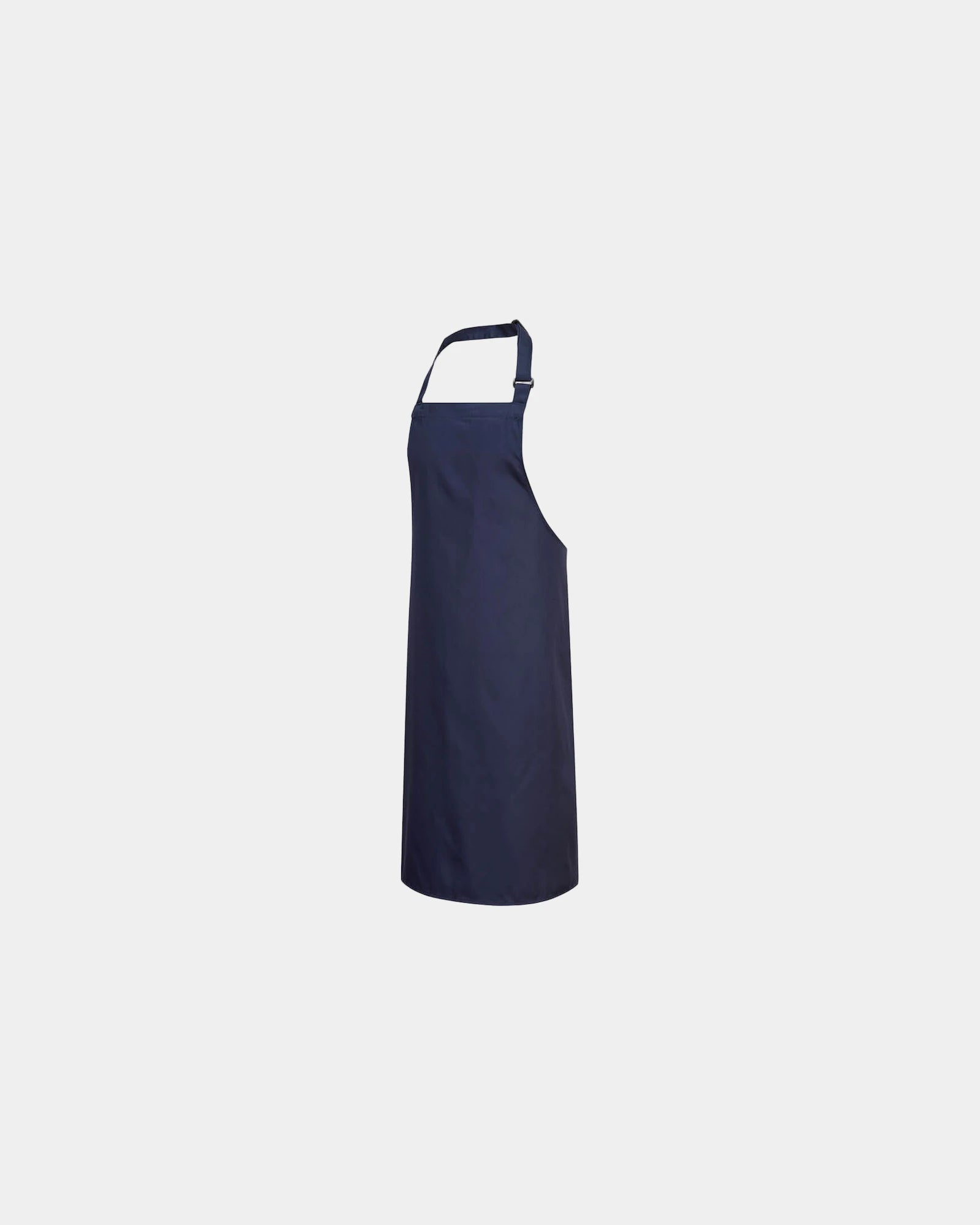 Tablier à bavette Polycoton à personnaliser - Bleu Marine